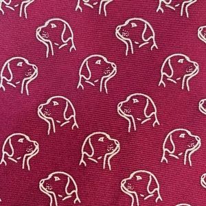 SOLD Yellow Lab retriever neck tie